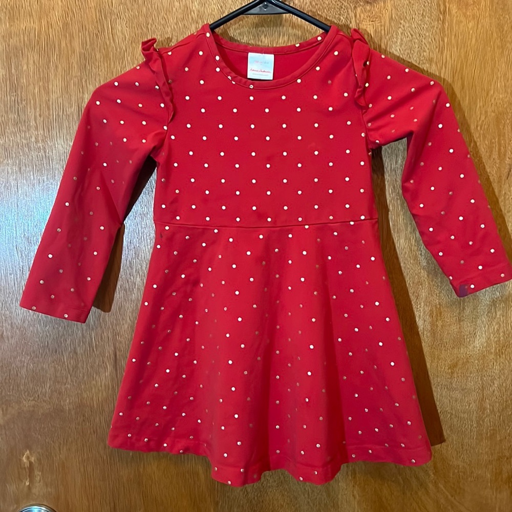 Girls Hanna Andersson Polka Dot Dress